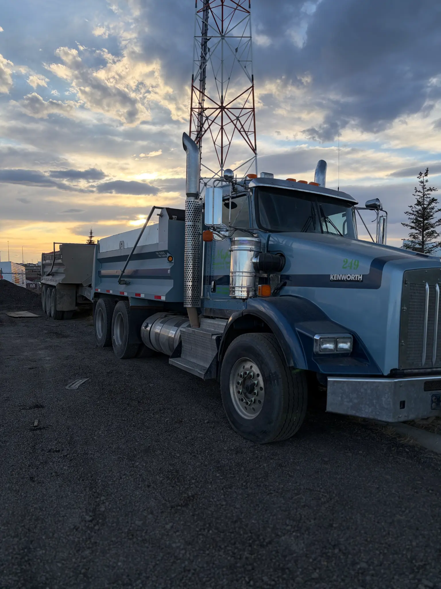 Majha Express Inc dump truck fleet